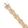 9ct Yellow Gold Fancy Bracelet 7"