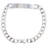 Unique & Co Stainless Steel ID Curb Bracelet 8"