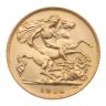 1914 George V Large Head UK Half Sovereign Coin