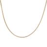 9ct Yellow Gold Foxtail Chain 18"
