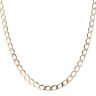 9ct Yellow Gold Curb Chain 22"