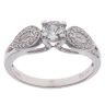 18ct White Gold 0.55ct Brilliant Cut Diamond Solitaire Ring