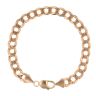 9ct Yellow Gold Curb Bracelet 9"