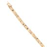 14ct Yellow Gold Fancy Bracelet 7"