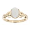 9ct Yellow Gold Created Opal Ring