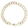 9ct Yellow Gold Curb Bracelet 9"