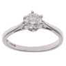 18ct White Gold 0.60ct Brilliant Cut Diamond Solitaire Ring
