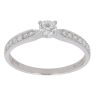 18ct White Gold 0.50ct Brilliant Cut Diamond Solitaire Ring