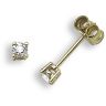 9ct Yellow Gold 0.20ct Diamond Stud Earrings