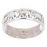 9ct White Gold 0.05ct Diamond Elephant Ring