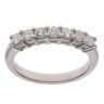 Platinum 0.50ct Brilliant Cut Diamond Seven Stone Eternity Ring
