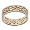 9ct Yellow Gold Celtic Wedding Band 6mm