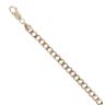 9ct Yellow Gold Curb Bracelet 9.5"