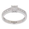 9ct White Gold 0.16ct Diamond Cluster Ring