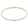 9ct Yellow Gold Plain Bangle
