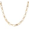 9ct Yellow Gold Patterned Tulip Chain 22"