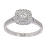 18ct White Gold 0.53ct Brilliant Cut Diamond Cluster Ring