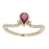 9ct Yellow Gold Ruby Single Stone Ring