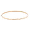 9ct Yellow Gold Plain Bangle
