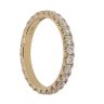 18ct Yellow Gold 1.25ct Brilliant Cut Lab Grown Diamond Eternity Ring