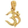 22ct Yellow Gold Large Om Pendant