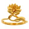 22ct Yellow Gold Lotus Ring