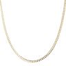 9ct Yellow Gold Curb Chain 18"