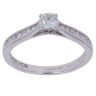 18ct White Gold 0.40ct Brilliant Cut Diamond Solitaire Ring