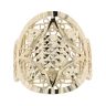 14ct Yellow Gold Diamond Cut Patterned Ring