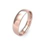9ct Rose Gold Slight Court Wedding Band 5mm