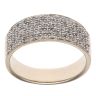 9ct Yellow Gold 0.40ct Brilliant Cut Diamond Fancy Ring