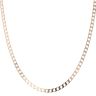 9ct Yellow Gold Square Curb Chain 22"