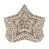 9ct Yellow Gold Cubic Zirconia Star Ring