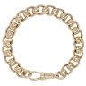 9ct Yellow Gold Rollerball Bracelet 9"