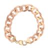 9ct Yellow Gold Curb Bracelet 8"
