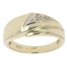 14ct Yellow Gold 0.03ct Diamond Fancy Ring