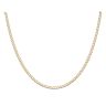 9ct Yellow Gold Small Links Curb Chain 22"