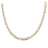 9ct Yellow Gold Fancy Chain 18"