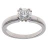 Platinum 0.75ct Brilliant Cut Diamond Solitaire Ring