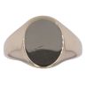 9ct Yellow Gold Plain Signet Ring