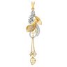 22ct Yellow Gold Cubic Zirconia Stone Charms