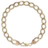 9ct Yellow Gold Curb Bracelet 9"