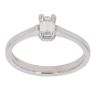 18ct White Gold 0.35ct Brilliant Cut Diamond Solitaire Ring