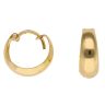 22ct Yellow Gold Basket Hoop Earrings