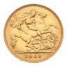 1908 Edward VII Large Head UK Half Sovereign Coin