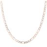 9ct Yellow Gold Figaro Chain 20"