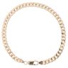 9ct Yellow Gold Curb Bracelet 8"