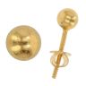 22ct Yellow Gold Ball Stud Earrings