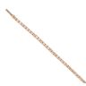 9ct Yellow Gold 2.00ct Brilliant Cut Lab Grown Diamond Tennis Bracelet 7"