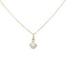18ct Yellow Gold 0.35ct Brilliant Cut Diamond Solitaire Pendant And Chain 18"